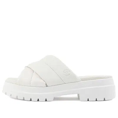 Timberland (wmns)  London Vibe Slides 'white Full Grain'