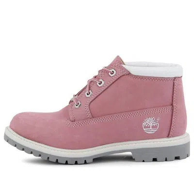 Timberland (wmns)  Nellie Waterproof Chukka Wide Fit Boots 'pink Nubuck'
