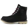 Timberland (wmns)  Paninara Collarless 6 Inch Wide Fit Waterproof Boots 'black Nubuck'