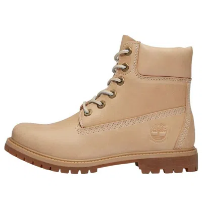 Timberland (wmns)  Premium 6 Inch Boot 'medium Beige Full Grain' In Brown