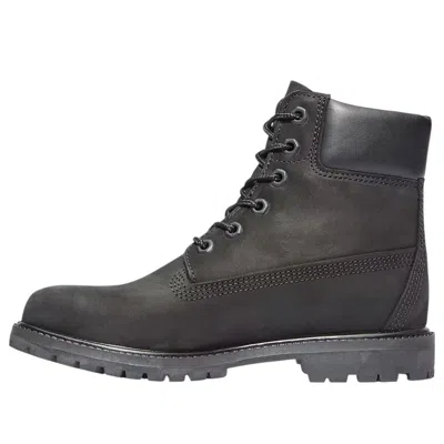 TIMBERLAND (WMNS) TIMBERLAND PREMIUM 6-INCH WATERPROOF BOOT 'BLACK NUBUCK'