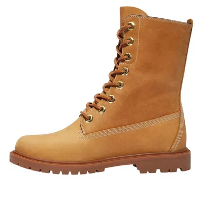 Timberland (wmns)  Premium 8-inch Waterproof Boot 'wheat Full-grain' In Brown