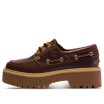 TIMBERLAND (WMNS) TIMBERLAND PREMIUM BOAT SHOES 'BROWN'