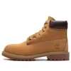 Timberland 6' Premium Boots, Size 4 In Brown