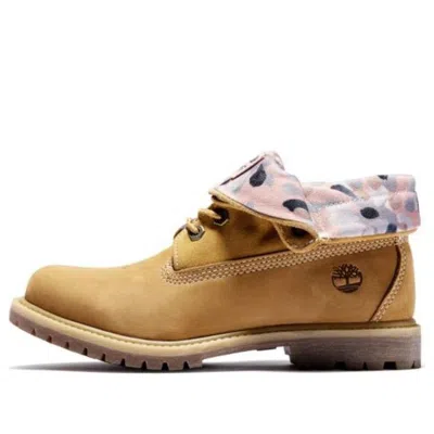 Timberland (wmns)  Roll Top Boots Basic 'wheat With Dot Print'