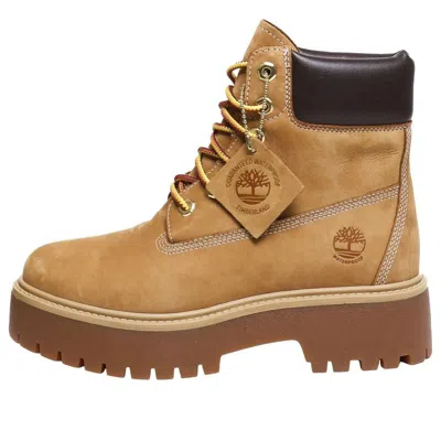 Timberland (wmns)  Stone Street 6 Inch Waterproof Boot 'wheat' In Brown
