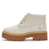 Timberland (wmns)  Stone Street Mid Lace Up Waterproof Boots 'white Nubuck'