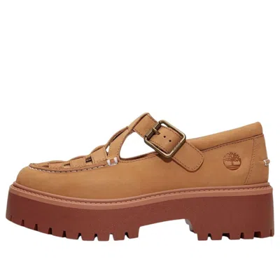 Timberland (wmns)  Stone Street Platform 'medium Beige Nubuck' In Multi