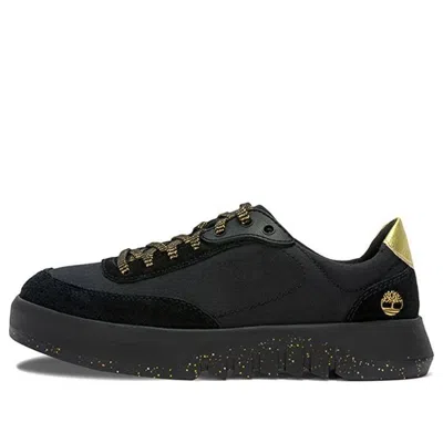 Timberland (wmns)  Supaway Leather And Fabric Oxford Trainers 'black With Gold'
