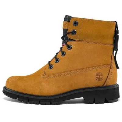 Timberland (wmns)  X Ghostbusters Premium 6 Inch Lace Up Waterproof Boot 'wheat Nubuck' In Brown