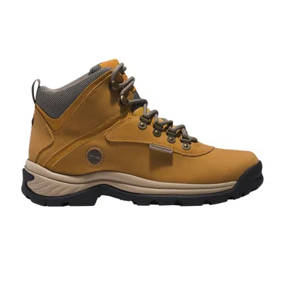 Pre-owned Timberland Wmns White Ledge Mid Waterproof Boot 'wheat' In Brown