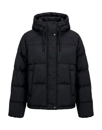 Timberland Woman Puffer Black Size Xl Nylon