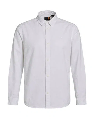 Timberland Woman Shirt Off White Size S Cotton In Multi