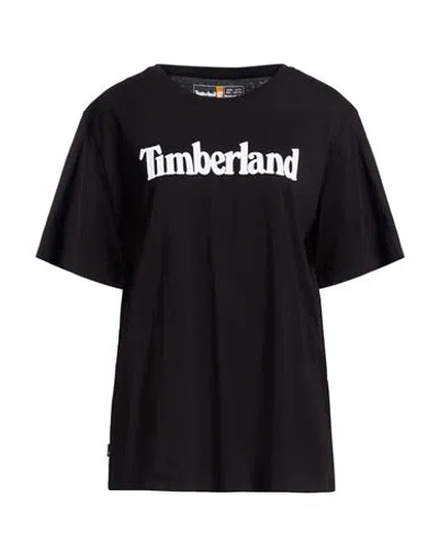 Timberland Woman T-shirt Black Size Xl Cotton