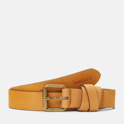 Timberland Women's 30mm Wrap Keeper Belt In Gold