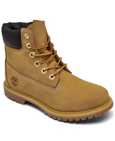 TIMBERLAND WOMEN'S 6 INCH PREMIUM WATERPROOF BOOTS FROM FINISH LINE