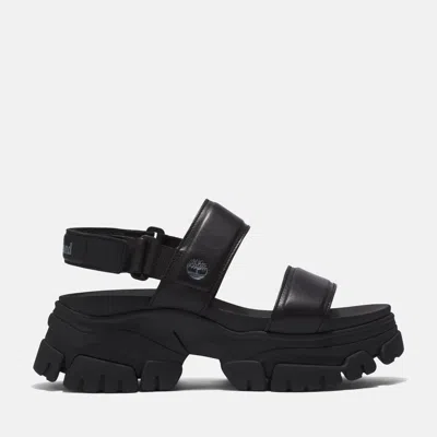 Timberland Adley Way Platform Sandal In Black