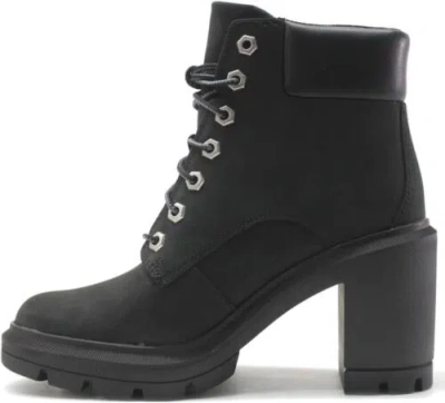 Pre-owned Timberland Women's Allington Heights 6 Inch Boot In Jet Black