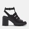 Timberland Allington Heights Womens Heeled Fisherman Sandals In Black