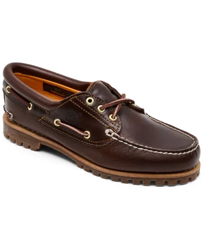 Timberland Women's Authentic Boat Shoes From Finish Line In Brown
