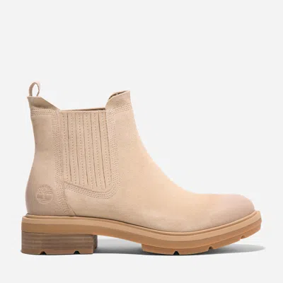 Timberland Women's Brimfield Mid Chelsea Boot In Beige