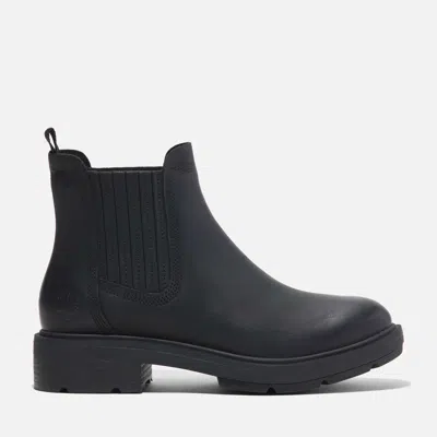 Timberland Women's Brimfield Mid Chelsea Boot In Black