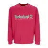 Timberland Women's Crewneck Sweatshirt W L/s Est 1973 Crewneck In Vivacious