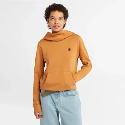 Timberland Women's Embroidered Tree Hoodie In Wheat Boot/black