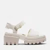 Timberland Women's Everleigh Ankle Strap Sandals In White