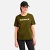 Timberland Women's Logo T-shirt In Green