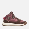 Timberland Women's Retro Swift High Top Lace-up Sneaker In Brown