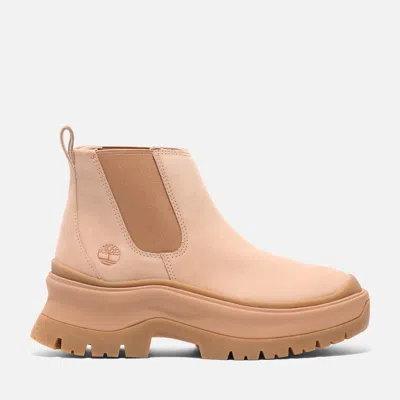 Timberland Women's Roxie Lane Mid Chelsea Boot In Beige