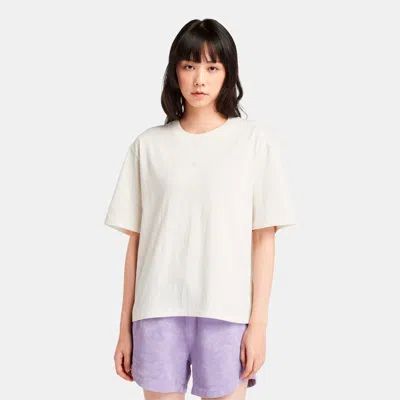 Timberland Women's Short Sleeve T-shirt In White