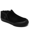 Timberland Women's Skyla Bay 2.0 Warm-lined Low Casual Sneakers From Finish Line In Black Suede