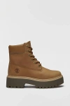 Timberland Women's Stone Street 6-inch Platform Waterproof Boot In Wheat Full Grain, Women's At Urban Outfitter In Multi