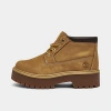 Timberland Girls Preschool   Nellie Stonestreet Platform In Wheat Nubuck