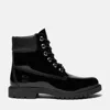 Timberland Glossy Leather Boots In Multi
