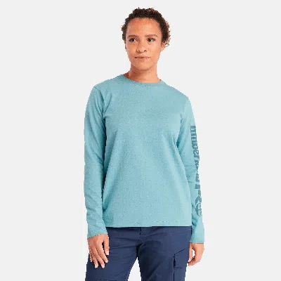 Timberland Women's  Pro Core Long-sleeve T-shirt In Blue
