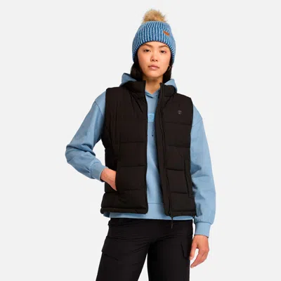 Timberland Women's Water-repellent Puffer Vest In Blue