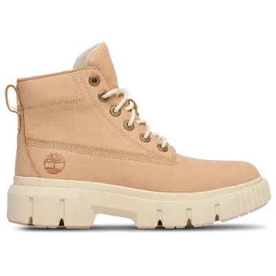 Timberland Womens  Greyfield Nubuck Boots In Light Beige/light Beige