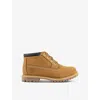 Timberland Nellie Chukka Leather Ankle Boots In Wheat Beige-neutral In Wheat