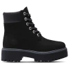 Timberland Stone Street Leather Platform Ankle Boots
