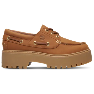 TIMBERLAND WOMENS TIMBERLAND STONE STREET PLATFORM BOAT SHOE