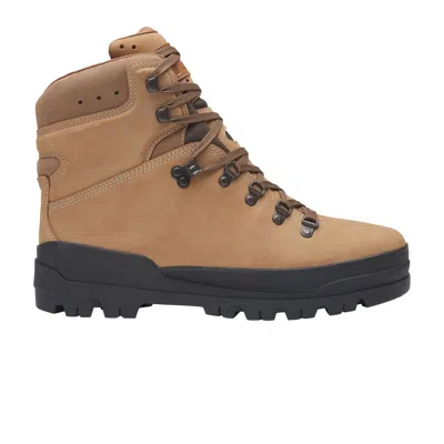 Pre-owned Timberland World Hiker Mid Waterproof Boot 'beige' In Tan