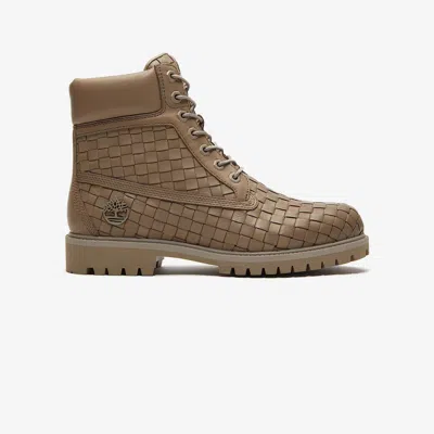 Timberland 6 Inch Woven Lace Boot In Green