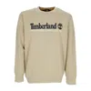 Timberland Wwes Crew Neck Bb Lemon Pepper Men's Crew Neck Sweatshirt In Lemon Pepper