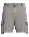 Timberland X A-cold-wall * Man Shorts & Bermuda Shorts Grey Size 42 Cotton, Nylon In Grey