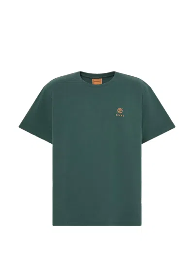 Timberland X Beams Logo-print T-shirt In 그린