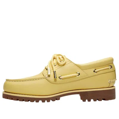 Timberland X Jacquemus 3-eye Lug Boat Medium 'yellow'