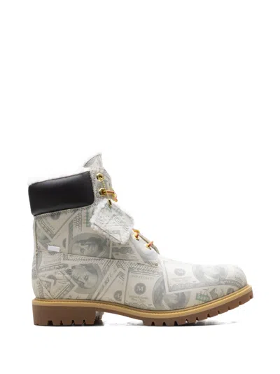 Timberland X Mm6 Maison Margiela 6" Premium Waterproof Boots In White